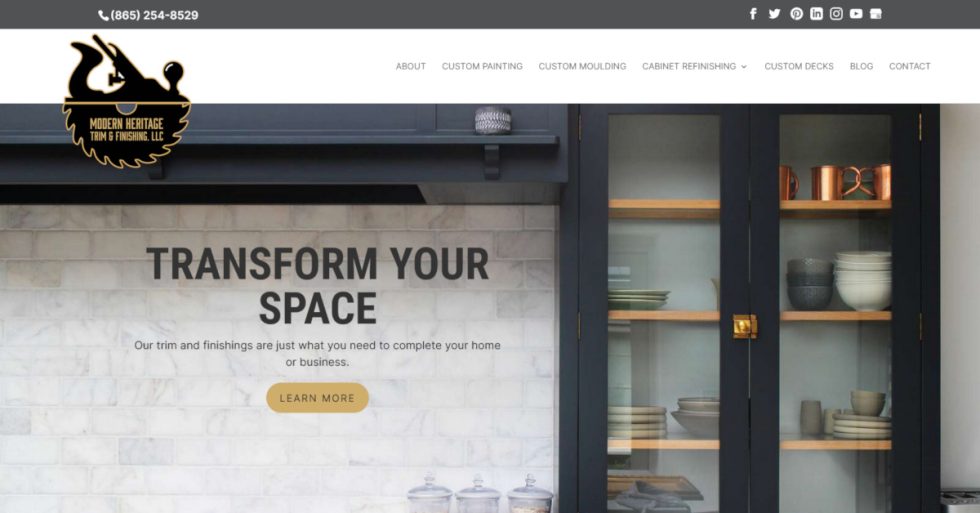 Our New site is Live! Modern Heritage Trim and Finishing
